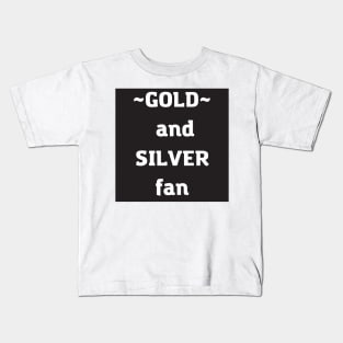 Gold and silver Kids T-Shirt